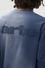Charger l'image dans la galerie, Arte T-Shirt Manches Longues Stencil Sunfade Navy