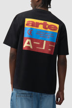 Charger l'image dans la galerie, Arte T-Shirt Tricolor Serial Black