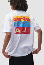 Charger l'image dans la galerie, Arte T-Shirt Tricolor Serial White