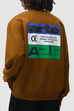 Charger l'image dans la galerie, Arte Sweatshirt Tricolor Serial Brown