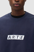 Charger l'image dans la galerie, Arte Sweatshirt Module Crewneck Navy