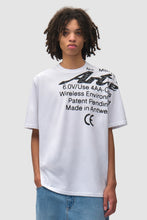 Charger l'image dans la galerie, Arte T-Shirt Specs Side White