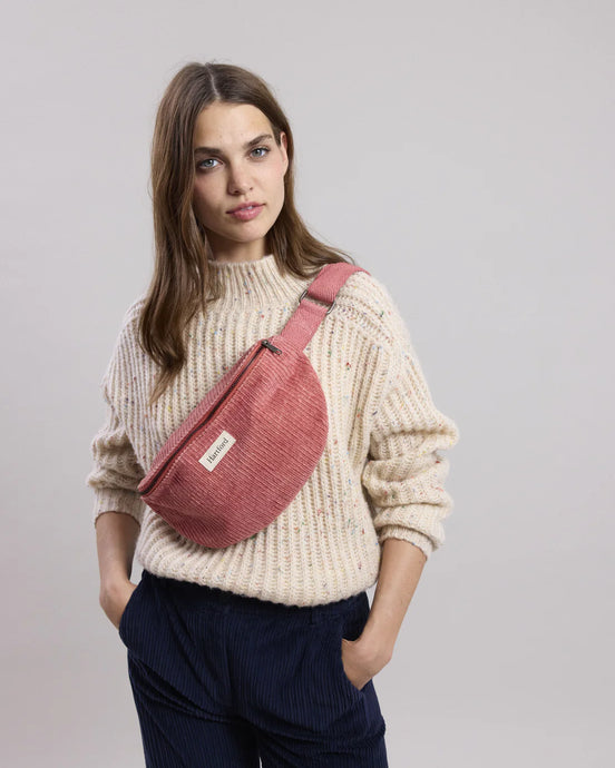 Hartford Banane Etna en Velours Rose