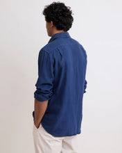 Charger l&#39;image dans la galerie, Hartord Chemise Paul en Lin Deep Blue