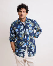 Charger l&#39;image dans la galerie, Hartord Chemise Paul Hawai Navy