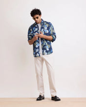 Charger l&#39;image dans la galerie, Hartord Chemise Paul Hawai Navy