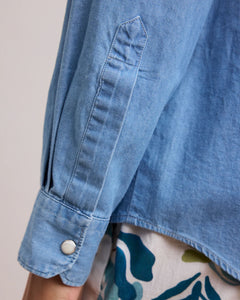 Hartford Chemise California Light Blue