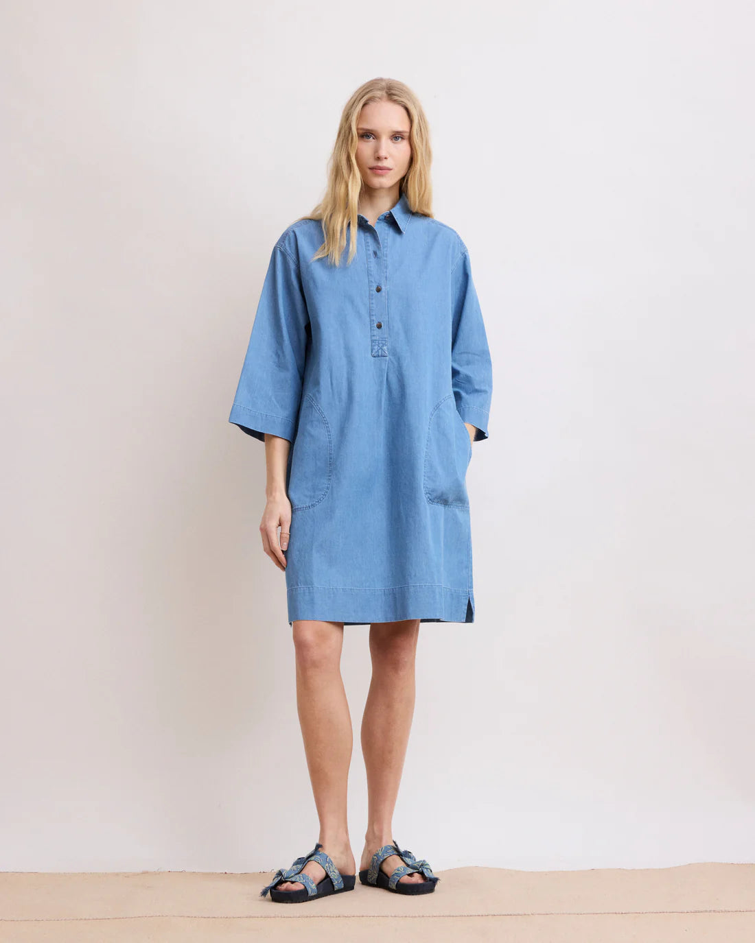 Hartford Robe Rank Light Blue