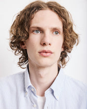 Charger l&#39;image dans la galerie, Hartord Chemise Pitt en Oxford de Coton Bleu