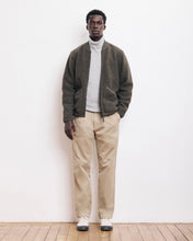 Charger l&#39;image dans la galerie, Hartford Veste Bomber en Laine Bouillie Vert Militaire
