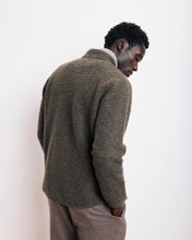 Charger l&#39;image dans la galerie, Hartford Veste Jock en Laine Vert Militaire