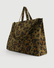 Charger l&#39;image dans la galerie, Hartford Sac Large en Coton Léopard Khaki