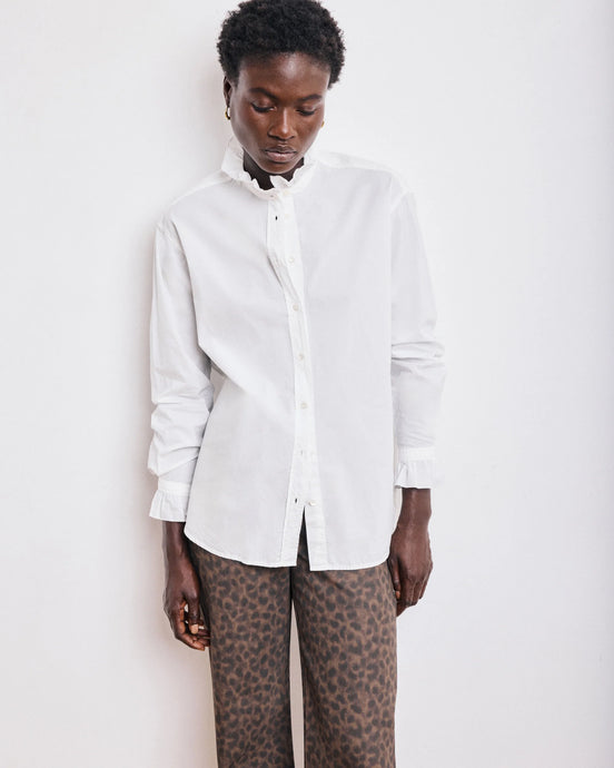 Hartford Chemise Chana en Popeline Blanc