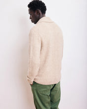 Charger l&#39;image dans la galerie, Hartford Cardigan Shawl en Laine Beige