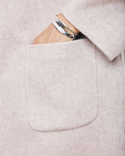 Charger l&#39;image dans la galerie, Hartford Manteau Vadim en Laine Naturel
