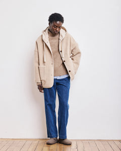 Hartford Manteau Visalia en Sherpa Sable