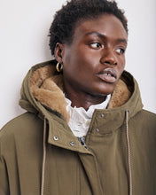 Charger l&#39;image dans la galerie, Hartford Parka Vader Déperlante Vert Militaire