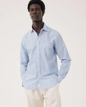 Charger l'image dans la galerie, Hartord Chemise Paul Fil à fil Blue White
