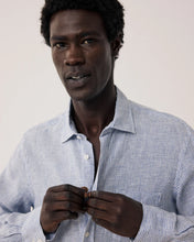 Charger l'image dans la galerie, Hartord Chemise Paul en Lin Navy White
