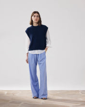 Charger l'image dans la galerie, Hartford Pantalon Paysage Bleu Blanc