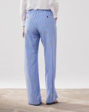 Charger l'image dans la galerie, Hartford Pantalon Paysage Bleu Blanc