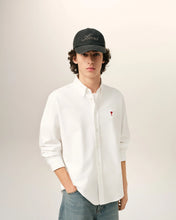 Charger l'image dans la galerie, AMI Chemise Classique Ami de Coeur Rouge Oxford Blanc