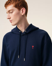 Charger l'image dans la galerie, AMI Hoodie Ami de Coeur Rouge Bleu Nuit