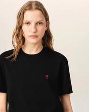 Charger l'image dans la galerie, AMI Femme T-shirt Ami de Coeur Noir