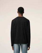 Charger l'image dans la galerie, AMI T-shirt Manches Longues Ami de Coeur Noir
