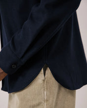 Charger l'image dans la galerie, Hartord Surchemise Percey en Flanelle de Laine Bleu Marine