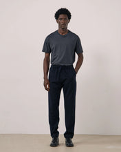 Charger l'image dans la galerie, Hartford Pantalon Joggy en Flanelle de Laine Bleu Marine