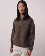 Charger l'image dans la galerie, Hartford Sweatshirt Polo en Coton Marron
