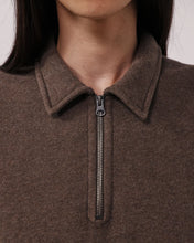 Charger l'image dans la galerie, Hartford Sweatshirt Polo en Coton Marron