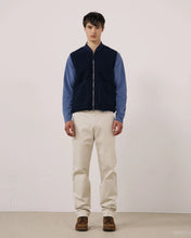Charger l'image dans la galerie, Hartford Gilet Boiled en Laine Bleu Marine