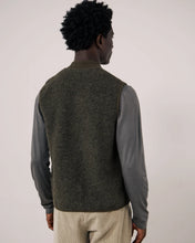 Charger l'image dans la galerie, Hartford Gilet Boiled en Laine Vert Militaire