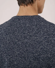 Charger l'image dans la galerie, Hartford Pull Seamless Crew en Laine Bleu Marine