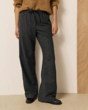 Charger l'image dans la galerie, Hartford Pantalon Plumiel en Flanelle de Laine Gris