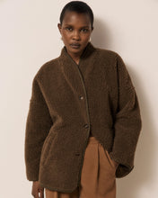 Charger l'image dans la galerie, Hartford Veste Valdi en Sherpa Marron