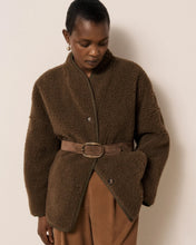 Charger l'image dans la galerie, Hartford Veste Valdi en Sherpa Marron