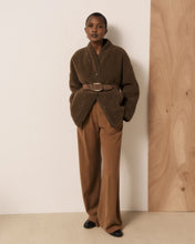 Charger l'image dans la galerie, Hartford Veste Valdi en Sherpa Marron