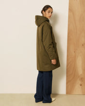 Charger l'image dans la galerie, Hartford Parka Vader en Gabardine Vert Militaire