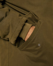 Charger l'image dans la galerie, Hartford Parka Vader en Gabardine Vert Militaire