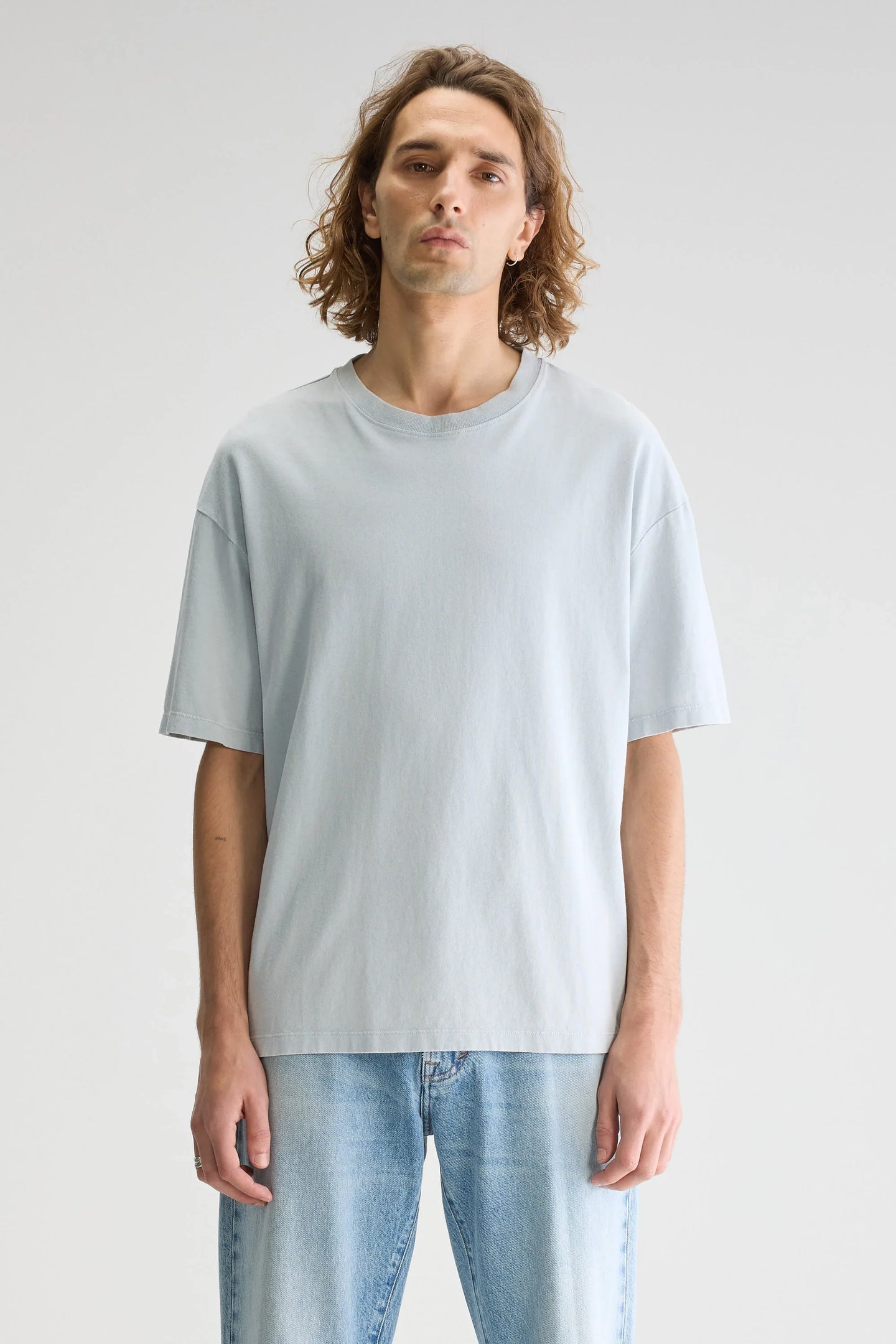 Bellerose T-Shirt Vouch en Coton Blue Fog