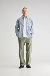 Bellerose Chemise Franklin à Rayures Regal Blue