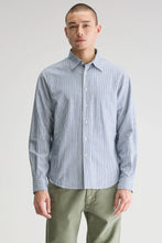 Charger l&#39;image dans la galerie, Bellerose Chemise Franklin à Rayures Regal Blue