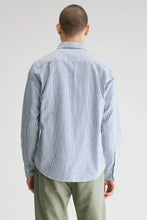 Charger l&#39;image dans la galerie, Bellerose Chemise Franklin à Rayures Regal Blue