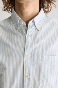 Bellerose Chemise Mire Slim à Rayures White