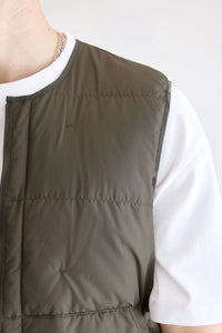 Bellerose Doudoune Hoch sans Manches Dark Olive