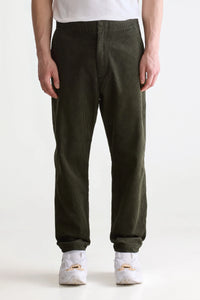 Bellerose Pantalon Paynt en Velours Dark Olive