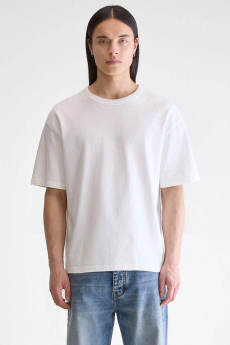 Bellerose T-Shirt Vouch Used en Coton Off White